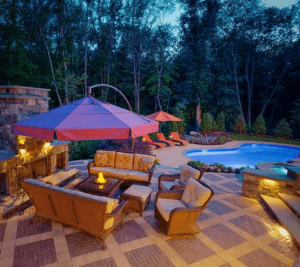 pool lighting and patio lighting extend your outdoor living space into the evening