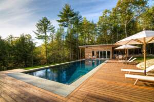 Wood Pool Deck