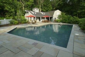 beautiful gunite pool built by neave pools
