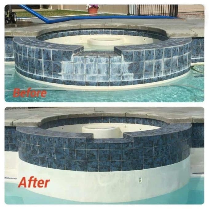 Cleaning Tile In Your Swimming Pool, What To Use Clean Swimming Pool Tile