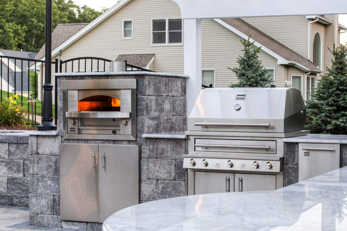 Outdoor Pizza Oven Installation